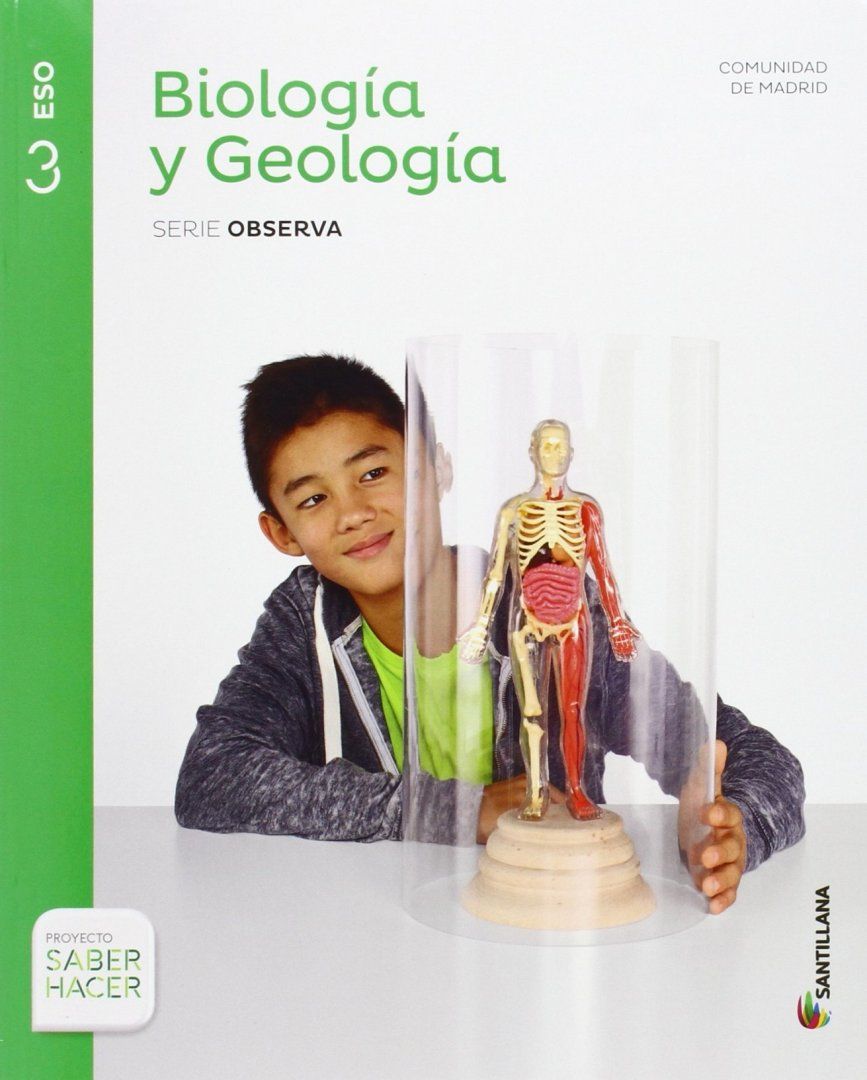 Biología y Geología 3 ESO Santillana Soluciones 2020 / 2021