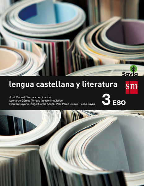 Lengua y Literatura 3 ESO SM SAVIA Soluciones 2020 / 2021