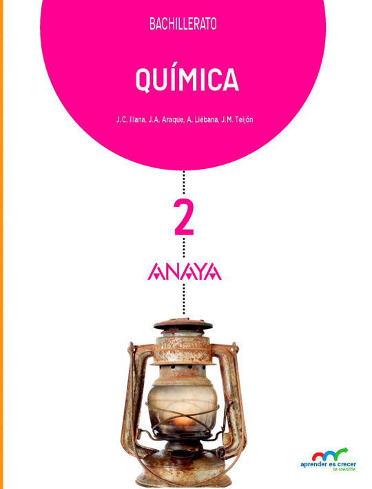 Química 2 Bachillerato Anaya Soluciones 2020 / 2021