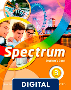 Inglés 3 ESO Oxford Spectrum Soluciones 2020 / 2021
