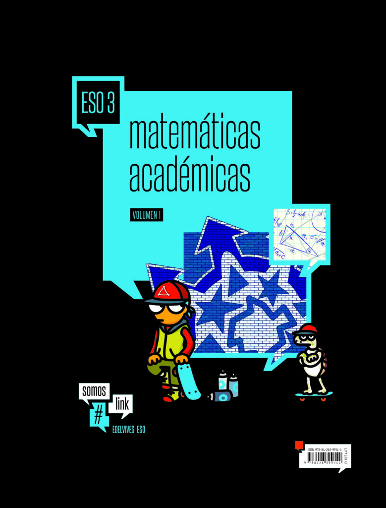 Matemáticas 3 ESO Edelvives Somoslink Soluciones 2020 / 2021