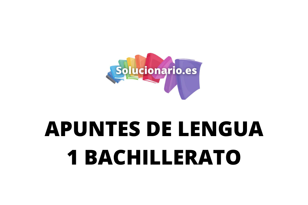 Apuntes Lengua Sintaxis 1 Bachillerato 2020 / 2021