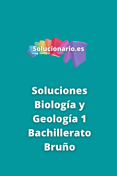 Biología y Geología 1 Bachillerato Bruño 