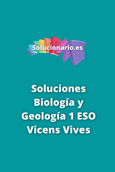 Biología y Geología 1 ESO Vicens Vives
