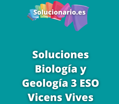 Soluciones Biología y Geología 1 ESO Vicens Vives [PDF]