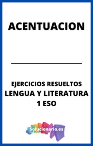 Acentuación
