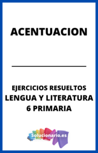 Acentuación